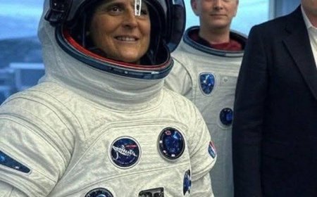 ಯಶಸ್ವಿಯಾಗಿ ಭೂಮಿಗೆ ಮರಳಿದ ಸುನಿತಾ ವಿಲಿಯಮ್ಸ್.