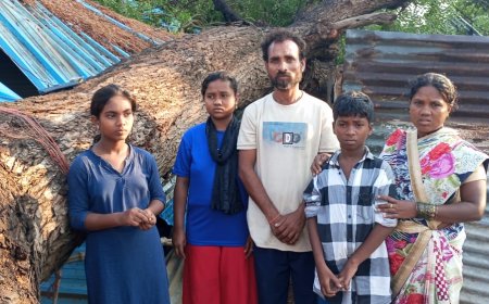 ಸರಕಾರದ ಯೋಜನೆಗಳಿಂದ ವಂಚಿತ ಕುಟುಂಬ ಬೀದಿಪಾಲು