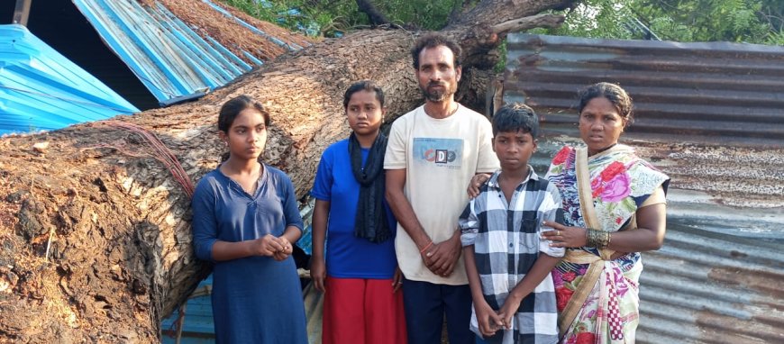 ಸರಕಾರದ ಯೋಜನೆಗಳಿಂದ ವಂಚಿತ ಕುಟುಂಬ ಬೀದಿಪಾಲು