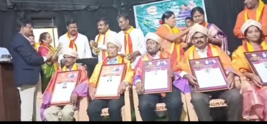 ಉಪನ್ಯಾಸಕ H,M,ನಾಗಲೀಕರ ಗೆ ಒಲಿದು ಬಂದ ರಾಜ್ಯಮಟ್ಟದ ಬಸವರತ್ನ ಪ್ರಶಸ್ತಿ.