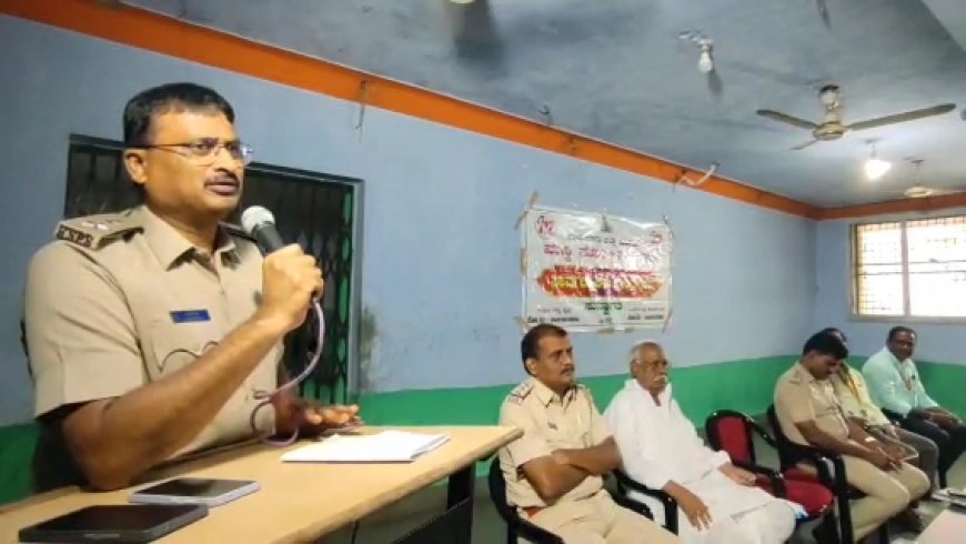 ಗೌರಿ ಗಣೇಶನ ಹಬ್ಬ ಶಾಂತಿಯುತವಾಗಿ ಆಚರಿಸಿ: ಜಿ.ಹರೀಶ ಎ ಎಸ್ ಪಿ