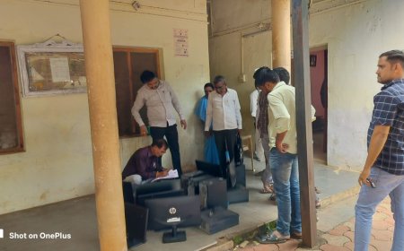 ಭೂಸ್ವಾದಿನಕ್ಕೆ ದೊರೆಯದ ಭೂ ಪರಿಹಾರ ಹಣ; ಕಚೇರಿ ಜಪ್ತಿ