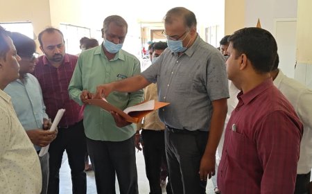 ರಾಯಚೂರು ಓಪೆಕ್ ಆಸ್ಪತ್ರೆಗೆ ನ್ಯಾ.ಹೆಚ್.ಎ.ಸಾತ್ವಿಕ್ ದಿಢೀರ್ ಭೇಟಿ; ಪರಿಶೀಲನೆ