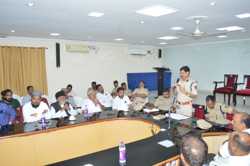 ಈದ್ ಮಿಲಾದ್ ಹಬ್ಬ: ಶಾಂತಿ–ಸೌಹಾರ್ದತೆಯಿಂದ ಆಚರಣೆ ಮಾಡಲು ಎಸ್‌ಪಿ ಸೂಚನೆ