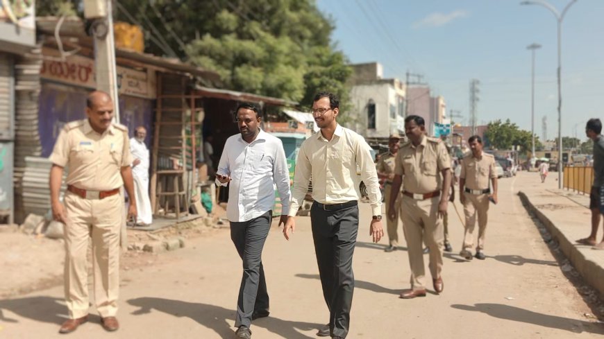 ಸರ್ವಿಸ್ ರಸ್ತೆ ಒತ್ತುವರಿ ಫುಟ್‌ಪಾತ್ ಬೀದಿ ವ್ಯಾಪಾರಿಗಳ ಡಬ್ಬಿ, ಬಂಡಿಗಳನ್ನು ತೆರವು