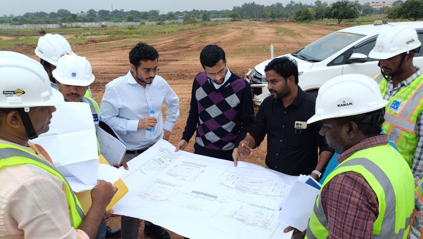 ಜಿಲ್ಲಾಧಿಕಾರಿಗಳಿಂದ ಕಾಮಗಾರಿ ಪರಿವೀಕ್ಷಣೆ ವಿಮಾನ ನಿಲ್ದಾಣ ನಿರ್ಮಾಣ ಕಾಮಗಾರಿ ತ್ವರಿತಗೊಳಿಸಲು ಸೂಚನೆ