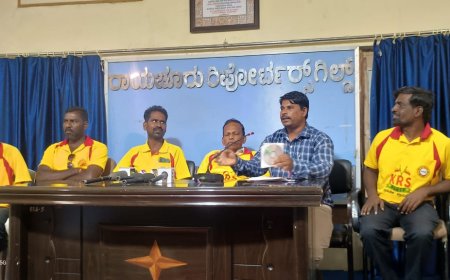 ಮುಖ್ಯಾಧಿಕಾರಿ - ಪಟ್ಟಣ ಪಂಚಾಯತ್ ಅಧ್ಯಕ್ಷರ ಹಾಗು ಸಹೋದರ ಮೂಕಪ್ಪ ನ ಮೇಲೆ ಕ್ರಮ ಕೈಗೊಳ್ಳಲು ಕೆ ಆರ್ ಎಸ್ ಪಕ್ಷ  ಆಗ್ರಹ..!