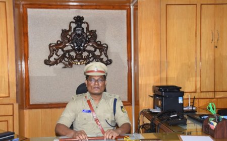 ಹೊಸ ಎಸ್‌ಪಿ ಅರುಣಾಂಶು ಗಿರಿ ರಾಯಚೂರು ಜಿಲ್ಲೆಗೆ ವರ್ಗ