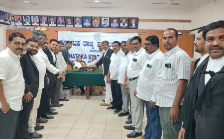 ಕರ್ನಾಟಕ ರಾಜ್ಯ ವಕೀಲರ ಪರಿಷತ್ತು ಚುನಾವಣೆಗೆ ಜಿ‌.ಎಸ್.ವೀರಭದ್ರಪ್ಪ ವಕೀಲರಿಂದ ನಾಮ ಪತ್ರ ಸಲ್ಲಿಕೆ