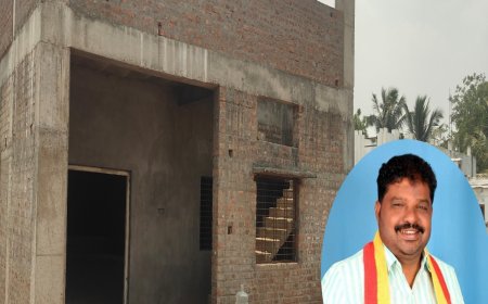 ಸಮುದಾಯ ಭವನ ಕಟ್ಟಡ ಕಾಮಗಾರಿ ಕಳಪೆ ಆರೋಪ