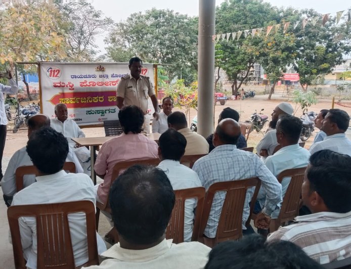 ಶಾಂತಿ ಸೌಹಾರ್ದತೆಯಿಂದ ಹಬ್ಬ ಆಚರಿಸಿ||ಕಾನೂನು ಮೀರಿ ವರ್ತಿಸಿದರೆ ಯಾವುದೇ ಮುಲಾಜಿಲ್ಲದೆ ಕಾನೂನಿನ ಕ್ರಮ:ಕೆ. ರಂಗಯ್ಯ